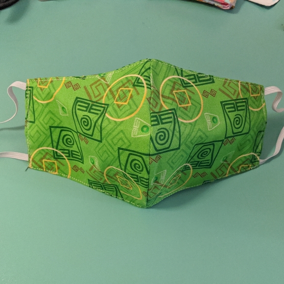 Women's Avatar last Airbender Earth Bender Mask - Picture 2 of 5